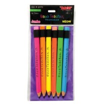 LAPIZ GRAFITO SMAD.2 BACOTEACHER TRI.VCOL.JUMBO BLISTC6