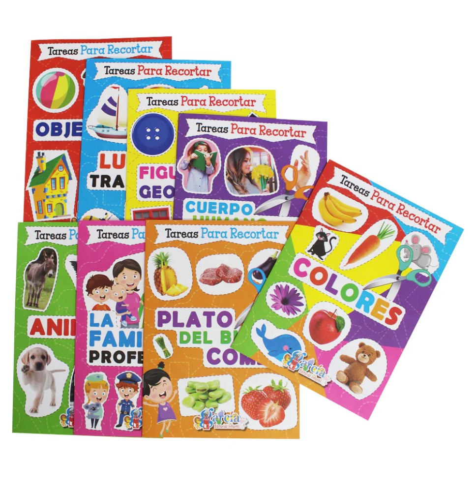 LIBRO ACT. EDU. TAREAS PARA RECORTAR 8T 03100311 C128