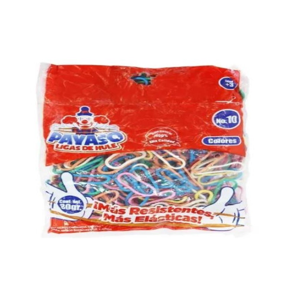 LIGAS PANTERAPAYASOSOL VCOLORES 10 BOLSA 80GRS. C 130