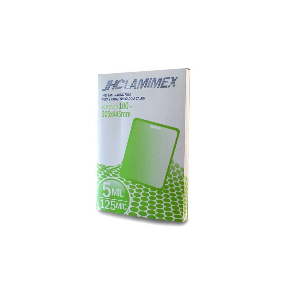 MICA TERMICA DOBLE CTA.305X445 MM 5 MIL. JHC E100