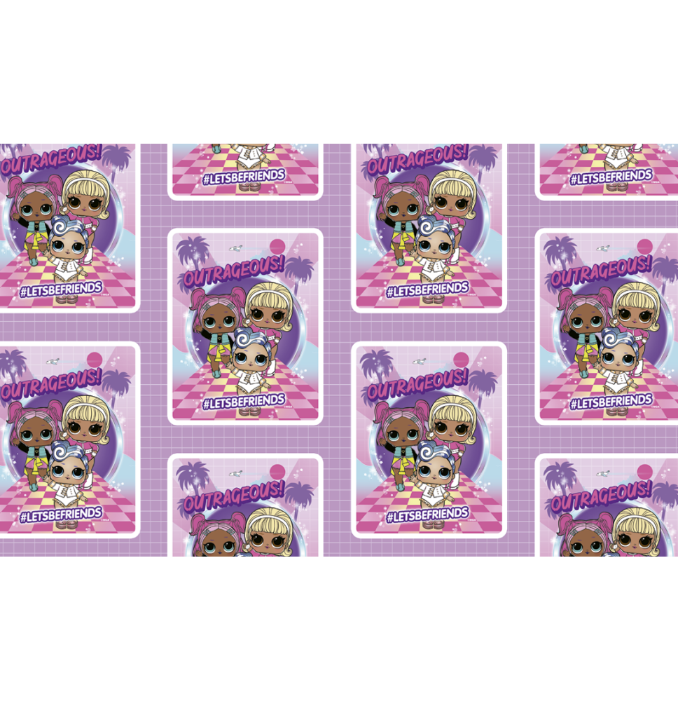 PAPEL COUCHE LOL GRANM 50X70 CM. E.25 C.1000