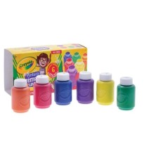 PINTURA TEMPERA 59ML C6 COL.SURT. CRAYOLA C.6