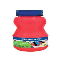 PINTURA DIGITAL PELIKAN 150ML. ROJO METALICO C12