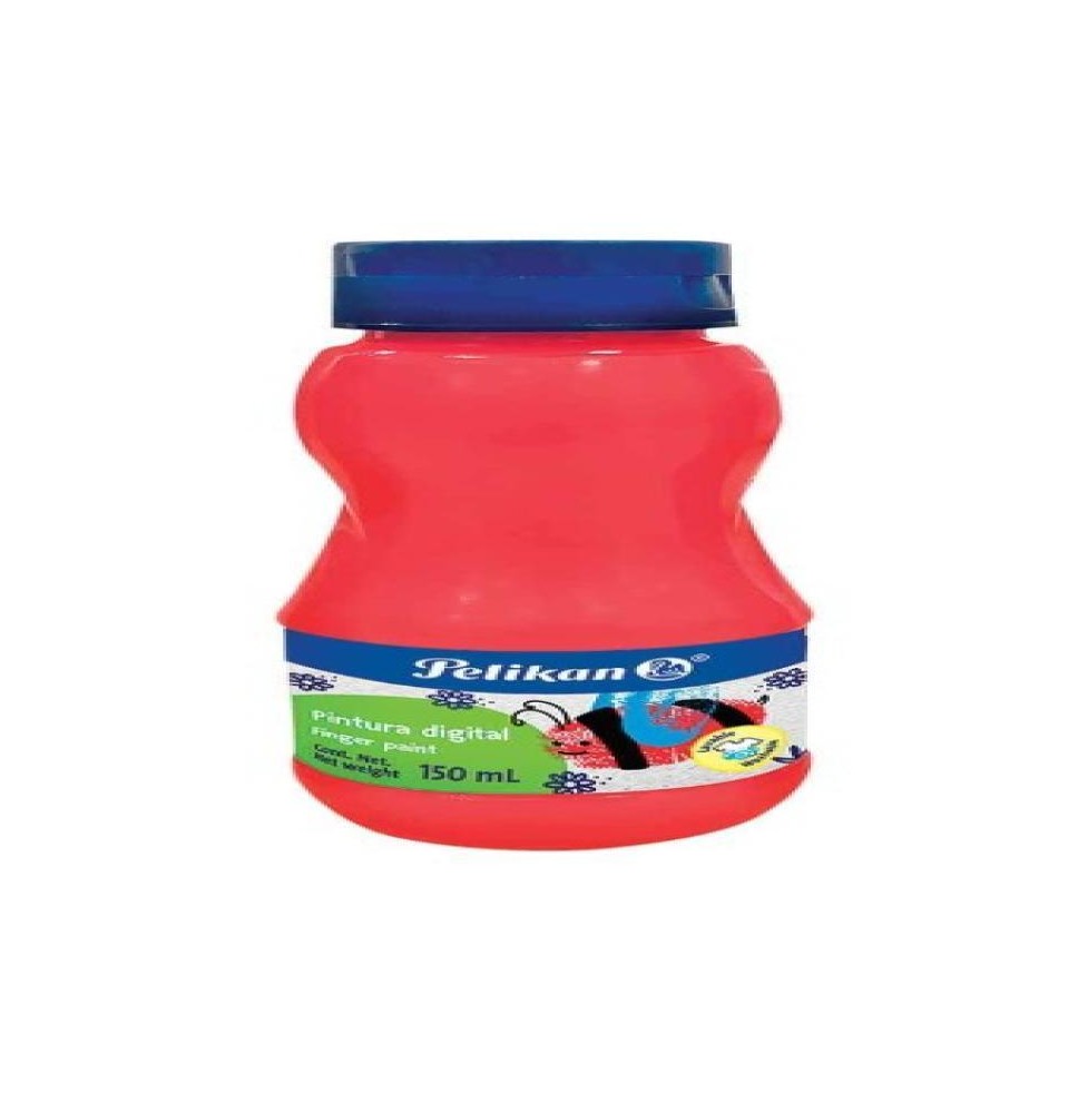 PINTURA DIGITAL PELIKAN 150ML. ROJO METALICO C12
