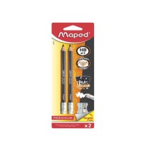 LAPIZ GRAFITO 2 BLACK PEPS MAPED JUM.TRIANG.BL2SACA E.12
