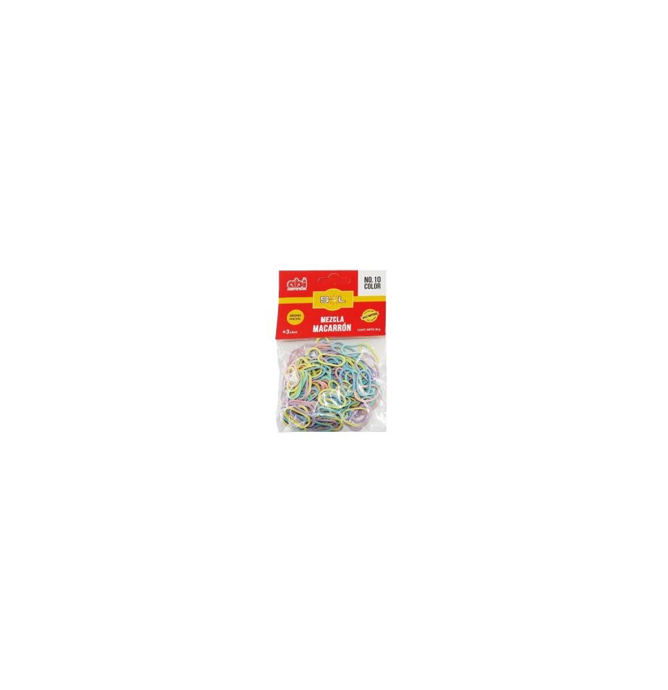 LIGAS SOL MACARRON CAROMA 10 BOLSA 30GRS C.60