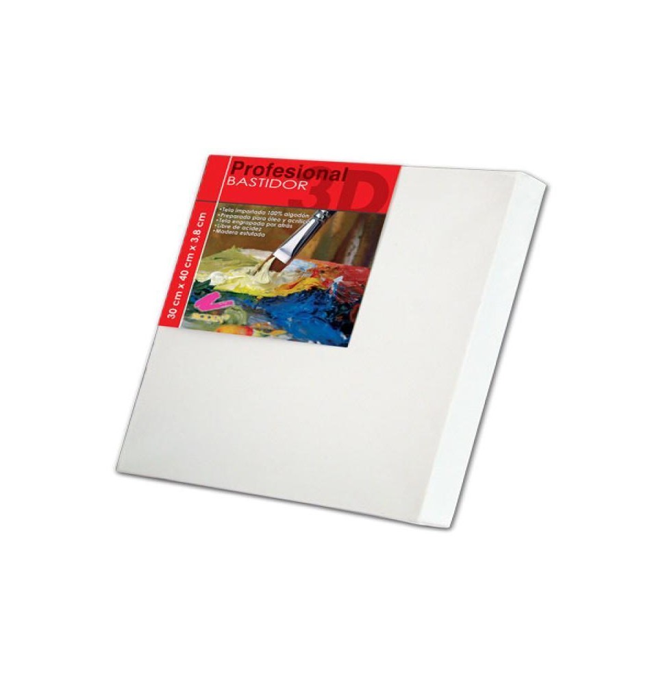 BASTIDOR TRIDIMENSIONAL 30X40X3.8 CM