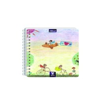 CUADERNO BOOK TELETON RAYA 100H P.DURA C.12
