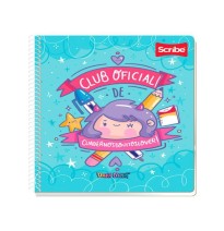 CUADERNO PROF. VANIA BACHUR SCRIBE 1830 RAYA ESP. 90H. C24