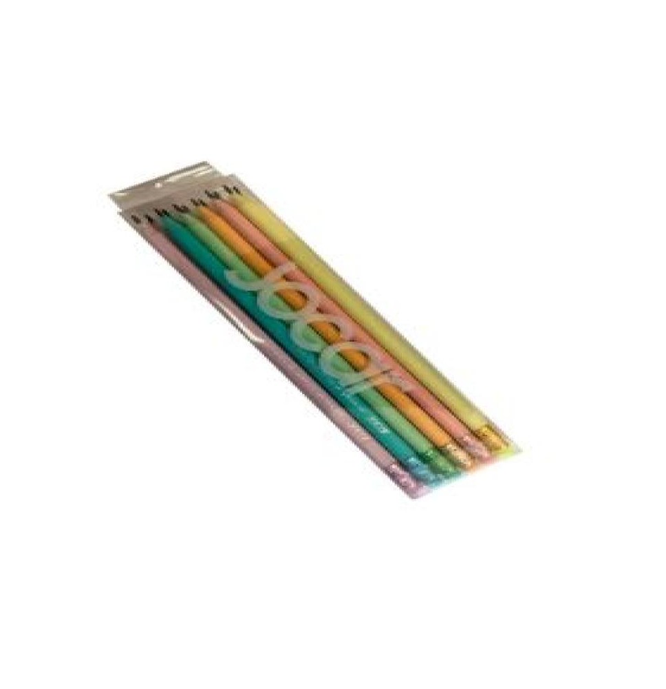LAPIZ GRAFITO 2 SMAD JOCAR PASTEL SURTIDO E12 C240