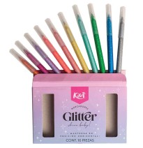 MARCADORES GLITTER KIUT 550757 C10 C12