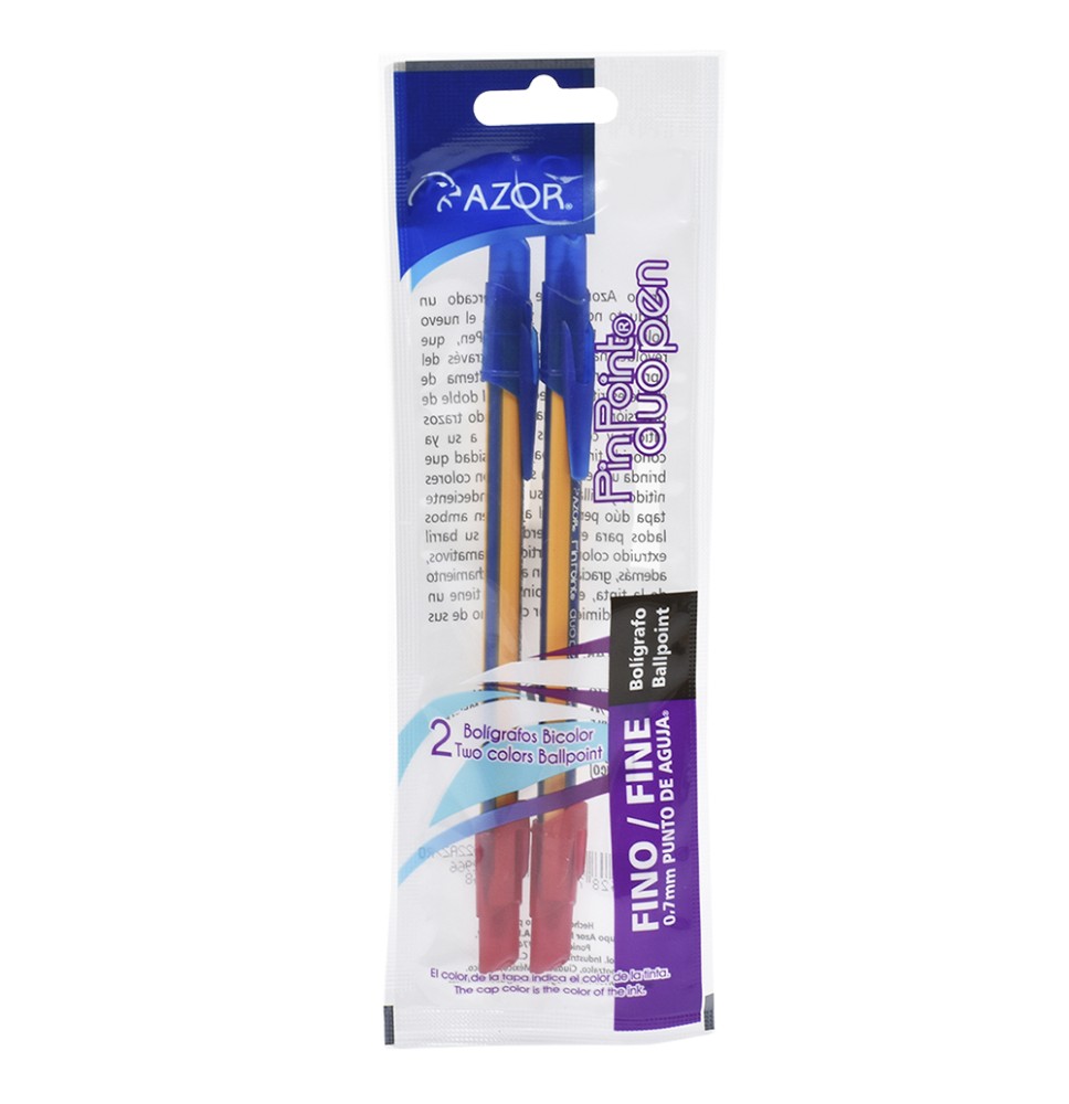 BOLIGRAFOS PIN POINT DUO BL. C2 C48
