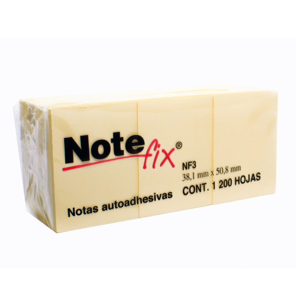 NOTAS ADH. 3X3 NOTEFIX NF4-N CUBO 400H. NEON C36