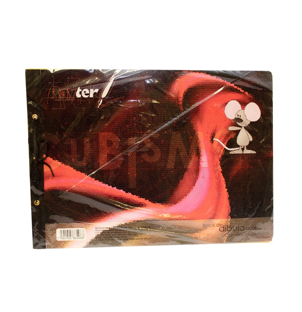 BLOCK DIBUJO CAGUJ. RAYTER ANTE 20H. 44X31.5 CM. C.12