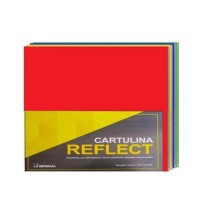 CARTULINA REFLECT MULTICOLOR CTA. 2C.180G. PAQ.C50H. C.50