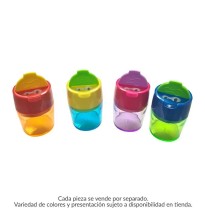 SACAPUNTAS PLAST. CDEP. DOBLE NAVE JOCAR E16 C192