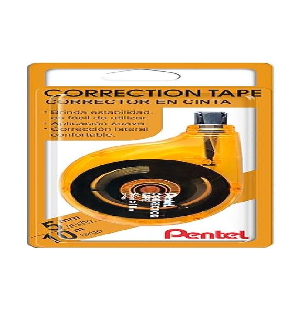 CORRECTOR CINTA 5.0MMX10M. PENTEL ZTP15BP BL.C1 E12C288
