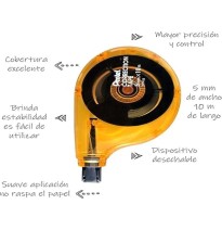 CORRECTOR CINTA 5.0MMX10M. PENTEL ZTP15BP BL.C1 E12C288