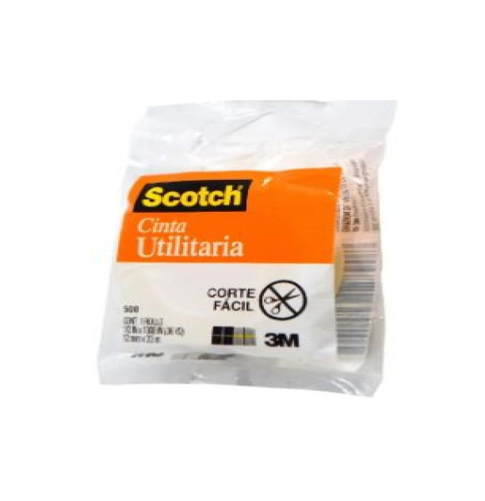 CINTA ADH. 12X33M. TRANSP. ECONOMICA SCOTCH E8 C216