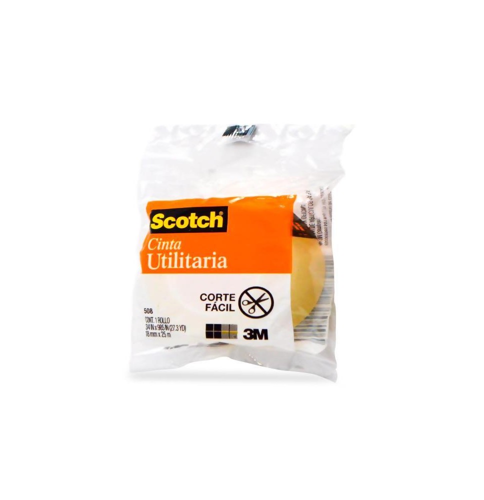 CINTA ADH. 18X33M. TRANSP. ECONOMICA SCOTCH E8 C288