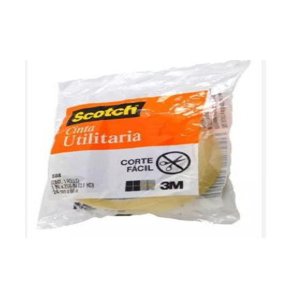 CINTA ADH. 24X65M. TRANSP. ECONOMICA SCOTCH E30 C240
