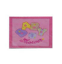 SERVILLETAS DEC. DE PAPEL BABY SHOWER PAQ. C20 PZA C.10