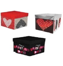 CAJA CUBO AMOR CDISEÑO GOSTECH 2 28X28X26CM. E.10