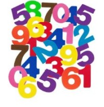 FOAMY ADHESIVO NUMEROS DIX MOD.4105 E.12