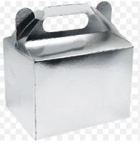 CAJA LONCHERA PLATA GOSTECH 19X8.5X11 CM E10