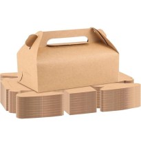 CAJA LONCHERA KRAFT NATUR GOSTECH 19X8.5X11 CM E10