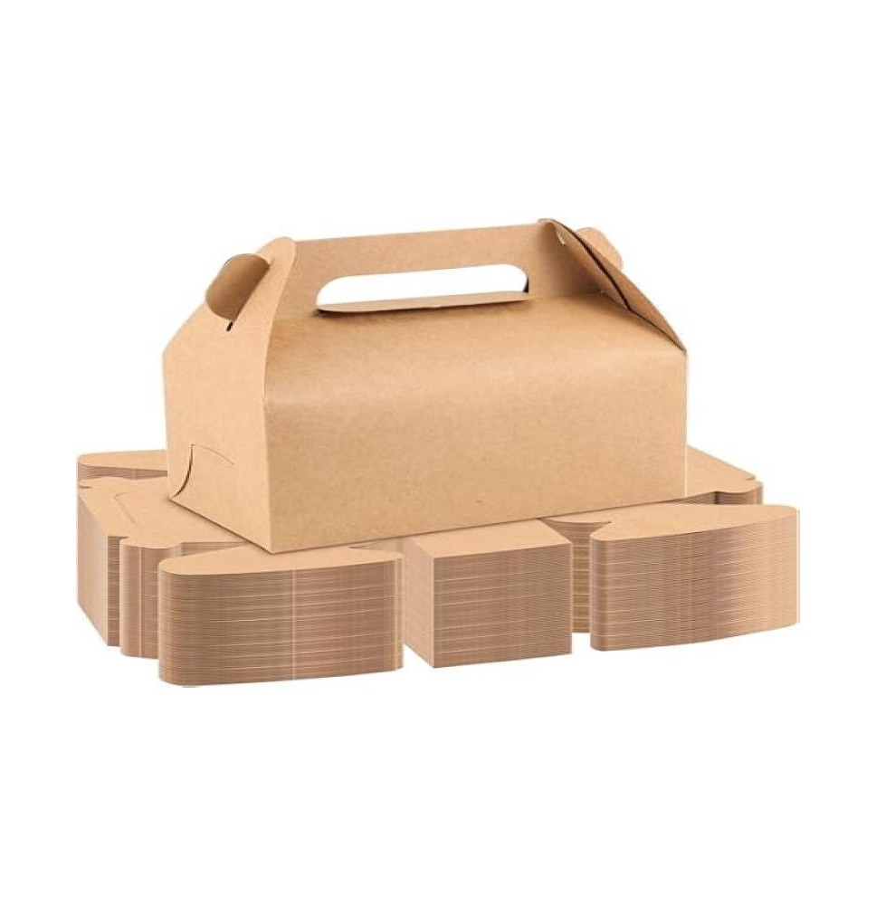 CAJA LONCHERA KRAFT NATUR GOSTECH 19X8.5X11 CM E10