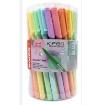 BOLIGRAFO K PEN KORES 1.0 MM BOTE C50 MIX PAST.TIN.AZUL E.6
