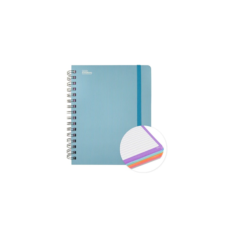 CUADERNO BOOK ARCOIRIS PASTEL PRINTAFORM RAY ESP.200H. C.6