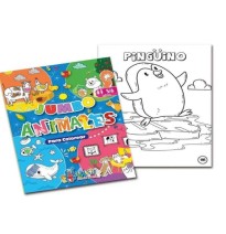 LIBRO PCOLOREAR JUMBO ACT ED ANIMALES GARCIA 1T 1213 C.48