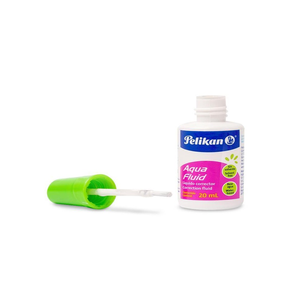 CORRECTOR BOTELLA AQUA FLUID 20 ML PELIKAN E10 C180