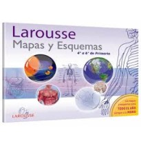LIBRO MAPAS Y ESQUEMAS 4 A 6 PRIM. 1162 LAROUSSE C.80