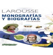 LIBRO MONOGRAFIAS Y BIOGRAFIAS 1 A 3 PRIM. 1163 LAROUSSE75