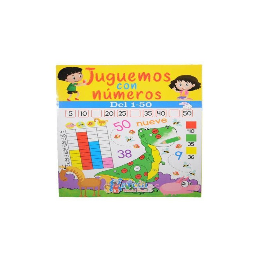 LIBRO ACT. EDU. JUGUEMOS CON NUMEROS GARCIA 1T 1329 C.48