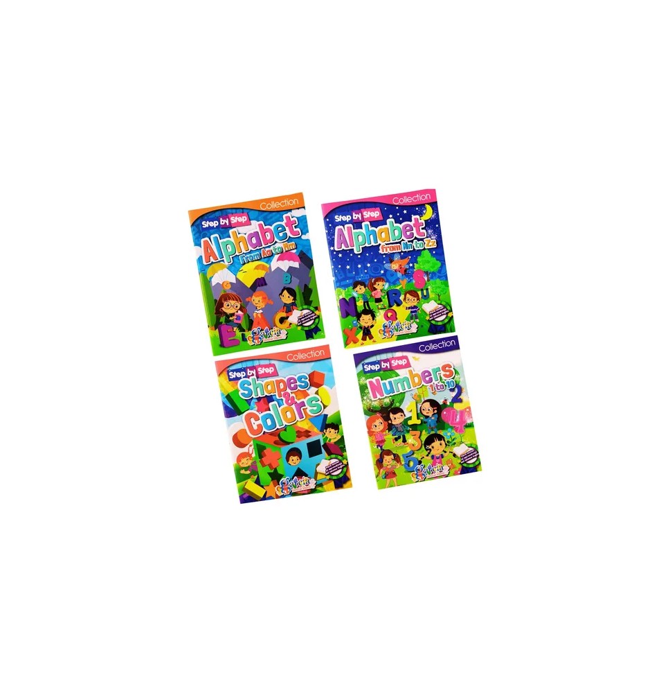 LIBRO ACT. EDU. STEP BY STEP INGLES GARCIA 4T 1360 C.100