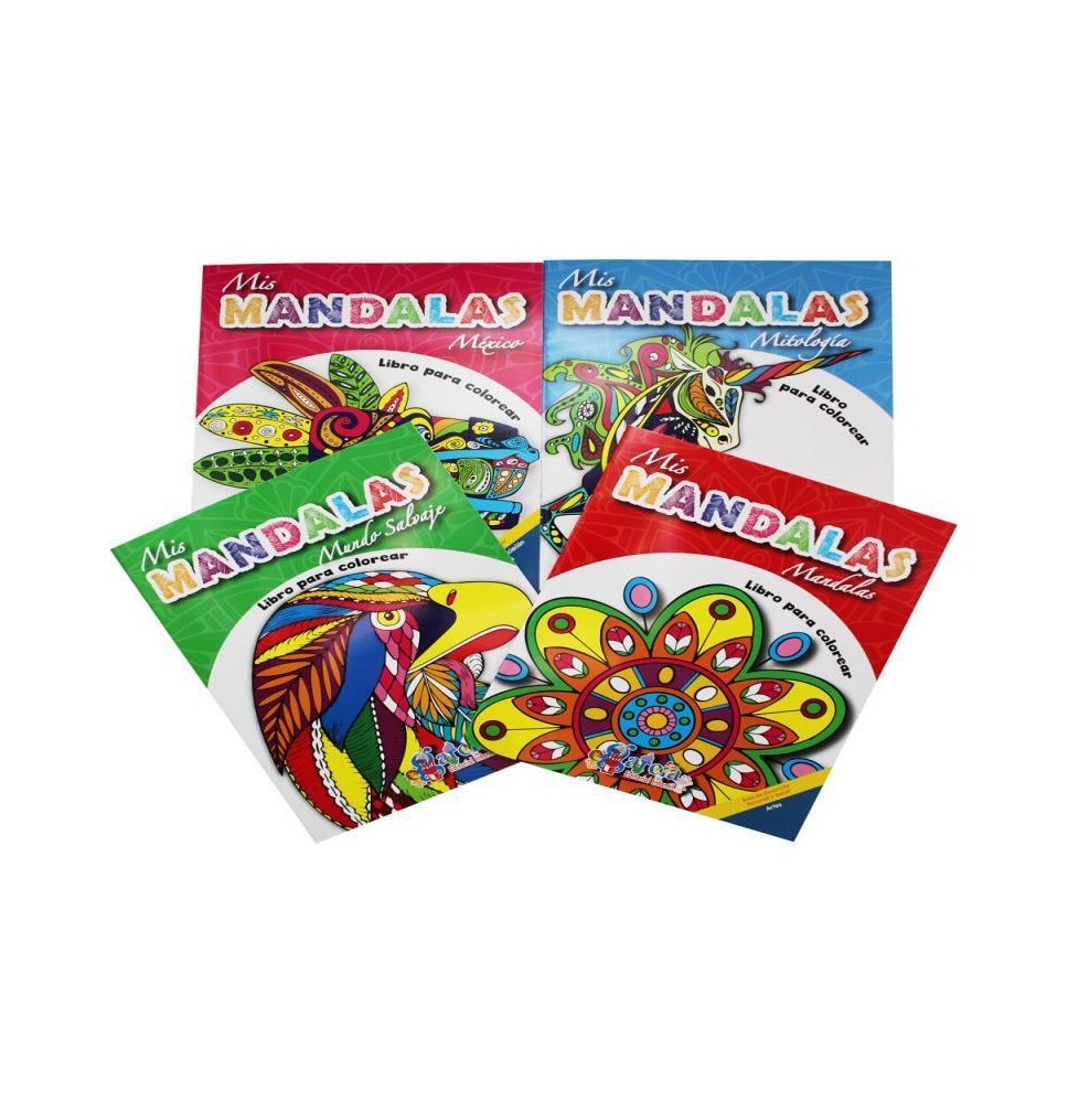 LIBRO PCOLOREAR MIS MANDALAS GARCIA 4T 1361 32PAG. C.100
