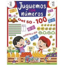 LIBRO ACT. EDU. JUGUEMOS CON NUMEROS 50 AL 100 1330 C.48