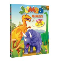 LIBRO PCOLOREAR JUMBO DINOS 6772 LAROUSSE 2 TIT C.26