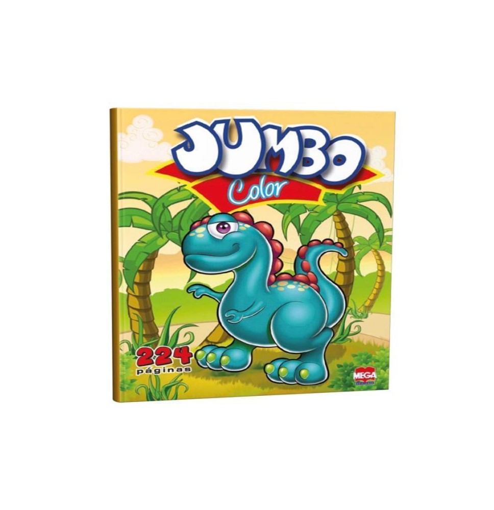 LIBRO PCOLOREAR JUMBO COLOR 6775 MEGA 112HJS. 4 TIT. C.28