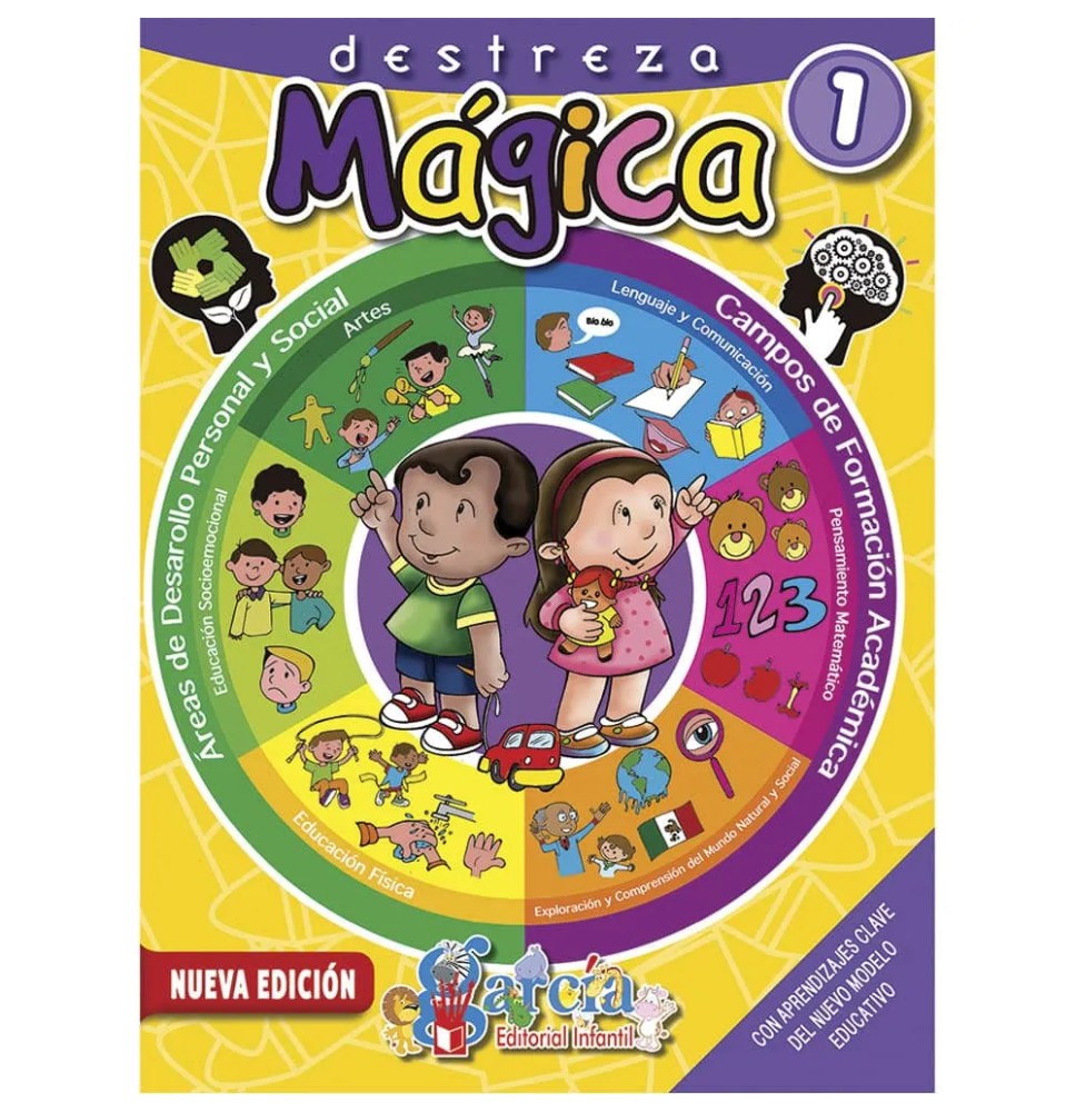 LIBRO ACT. EDU. DESTREZA MAGICA 1 GARCIA 1T 1201 C.24