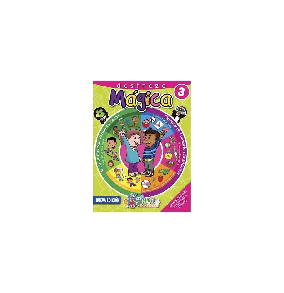 LIBRO ACT. EDU. DESTREZA MAGICA 3 GARCIA 1T 1203 C.24