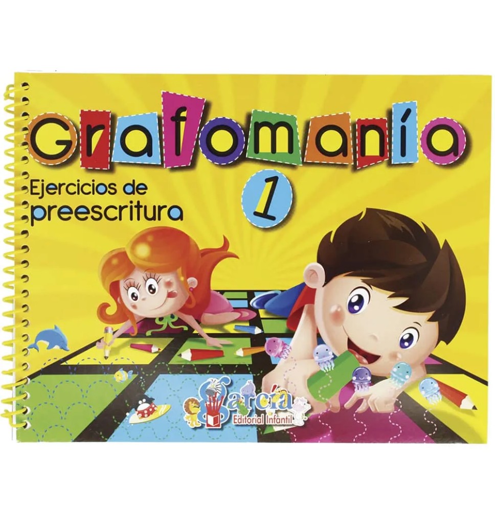 LIBRO ACT. EDU. GRAFOMANIA 1 GARCIA 1T 1316 C.48