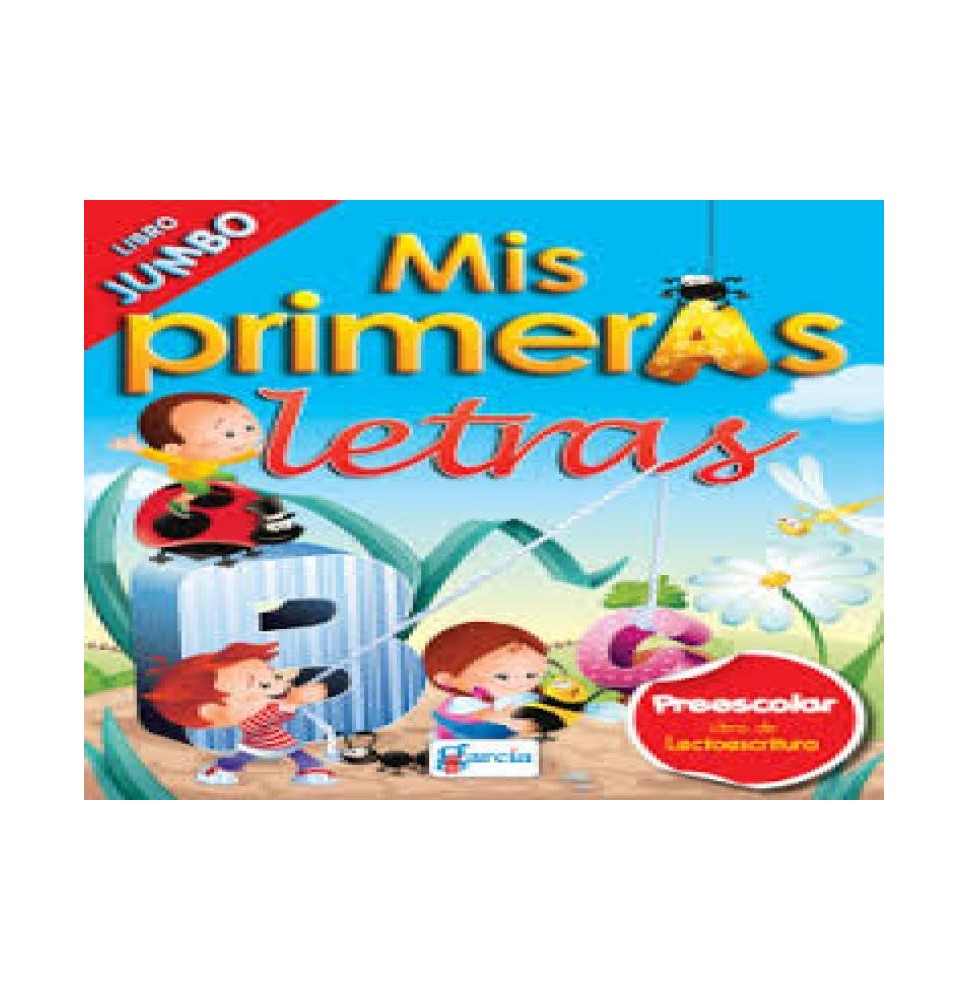 LIBRO PCOLOREAR JUMBO ACT ED MIS PRIM LETRAS GARCIA 1T1210