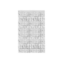 CORTINA METALICA PANEL PLATA FIESTA 91X240 E.10