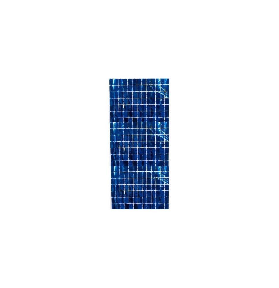 CORTINA METALICA PANEL AZUL FIESTA 91X240 E.10