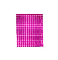 CORTINA METALICA PANEL MAGENTA FIESTA 91X240 E.10